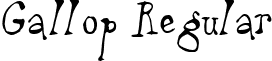 Gallop Regular font - ji-firsts.ttf