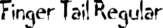 Finger Tail Regular font - ji-esprit.ttf