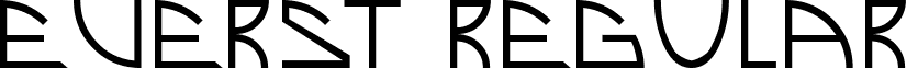 Everst Regular font - ji-dyable.ttf