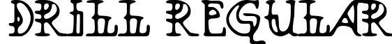 Drill Regular font - ji-dirndl.ttf