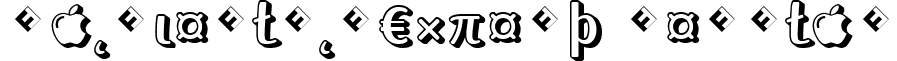 JackieBlockExpert Regular font - jackieblockexpert.ttf