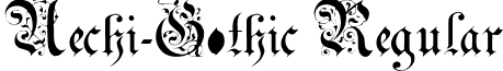 Uechi-Gothic Regular font - uechi_go.ttf