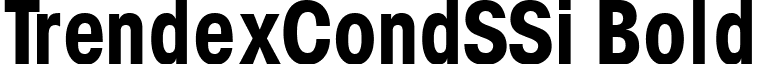 TrendexCondSSi Bold font - trencsb_.ttf