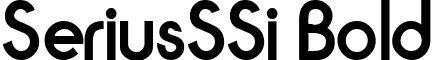 SeriusSSi Bold font - serisb__.ttf