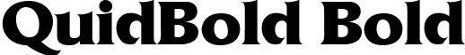 QuidBold Bold font - quidbo__.ttf