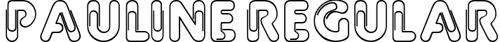 PAULINE Regular font - pauline_.ttf