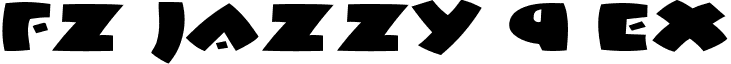 FZ JAZZY 9 EX font - j9e.ttf