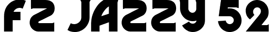 FZ JAZZY 52 font - j52n.ttf