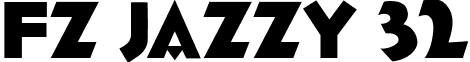 FZ JAZZY 32 font - j32n.ttf