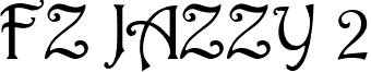 FZ JAZZY 2 font - j2n.ttf