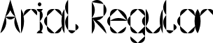 Arial Regular font - Gramoclericton.ttf