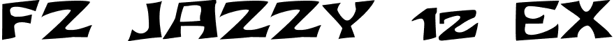 FZ JAZZY 12 EX font - j12e.ttf