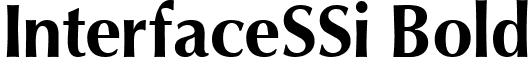 InterfaceSSi Bold font - intesb__.ttf