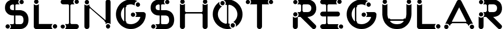 SlingShot Regular font - SlingShot_Type.ttf