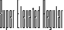 Super Elevated Regular font - super_elevated.ttf