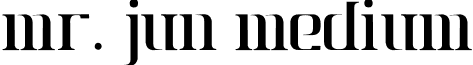 Mr. Jun Medium font - mr-jun.ttf