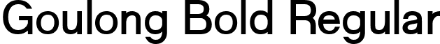 Goulong Bold Regular font - Goulong Bold.ttf