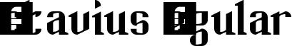 Octavius Regular font - octavius.ttf