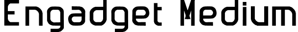 Engadget Medium font - Engadget.ttf