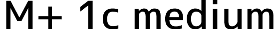 M+ 1c medium font - mplus-1c-medium.ttf