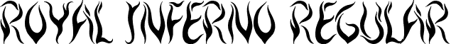 Royal Inferno Regular font - Royal Inferno.ttf