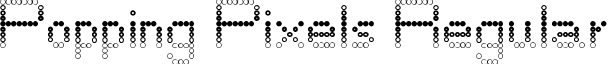 Popping Pixels Regular font - popping_pixels.ttf