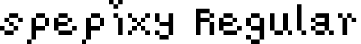 spepixy Regular font - spepixy_pixel_font_by_zpyth.ttf