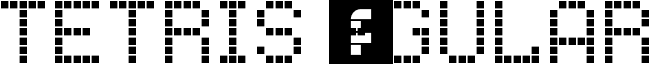 tetris Regular font - tetris.ttf