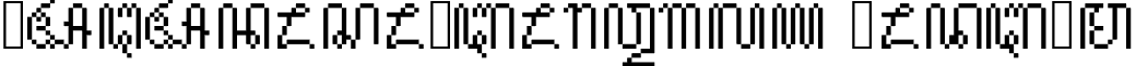 JavaneseHierogly Medium font - JavaneseHieroglyphs.ttf