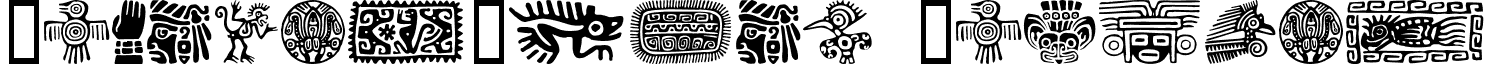 MexicanMotif Regular font - MexicanMotif.ttf