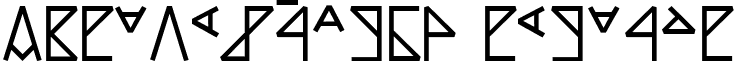 MKRunes-Light Regular font - MKRunes-Light.ttf