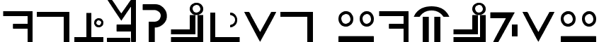 Enidoukan Regular font - Enidoukan.ttf