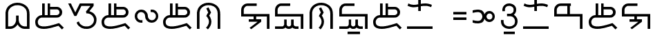 Basahan Linear -Normal font - Basahanlin normal.ttf