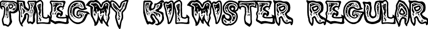 Phlegmy Kilmister Regular font - PHLEGM~1.TTF