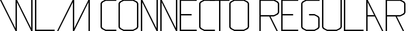 WLM Connecto Regular font - wlm_connecto.ttf