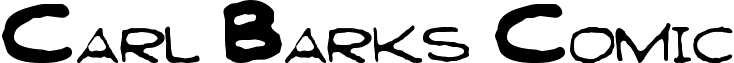 Carl Barks Comic font - Carl_Barks_Font_by_LordMakar.ttf
