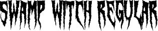 Swamp Witch Regular font - Swamp Witch.ttf