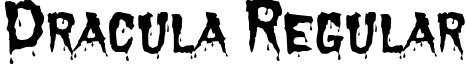 Dracula Regular font - dracula.TTF