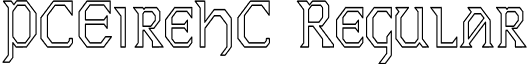 PCEireHC Regular font - pceirehc.ttf