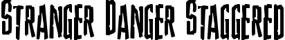 Stranger Danger Staggered font - strangerdangerstag.ttf