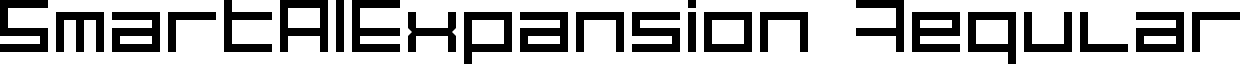 SmartAIExpansion Regular font - SMARARG_.TTF