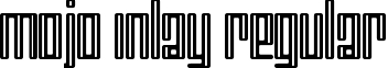 Mojo Inlay Regular font - mojo_inlay.ttf