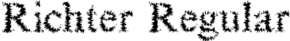 Richter Regular font - RICHTER_.TTF