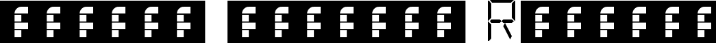 letter display Regular font - letter_display.ttf