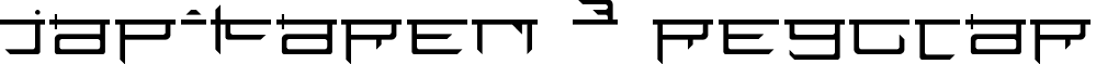 Jap-Karen 3 Regular font - japkaren_3.ttf