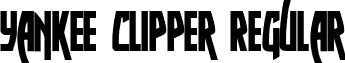Yankee Clipper Regular font - yankclipper.ttf