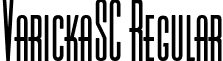 VarickaSC Regular font - VarickaSC.ttf