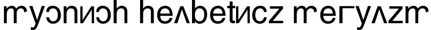 Rusnish Helvetica Regular font - Rusnish Helvetica.ttf