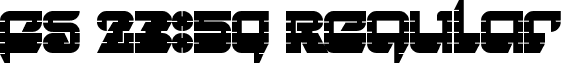 fs 23:59 Regular font - fs_2359.ttf