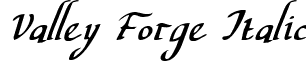 Valley Forge Italic font - valleyforgei.ttf